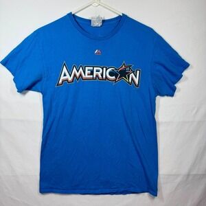 2017 MLB All-Star Game Aaron Judge‎ 99 T-Shirt American League Majestic Tag Sz M